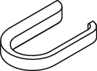 HEWI Toilettenpapierhalter „System 800“ in Befestigung verdeckt HEWI Toilettenpapierhalter „System 800“ in Befestigung verdeckt