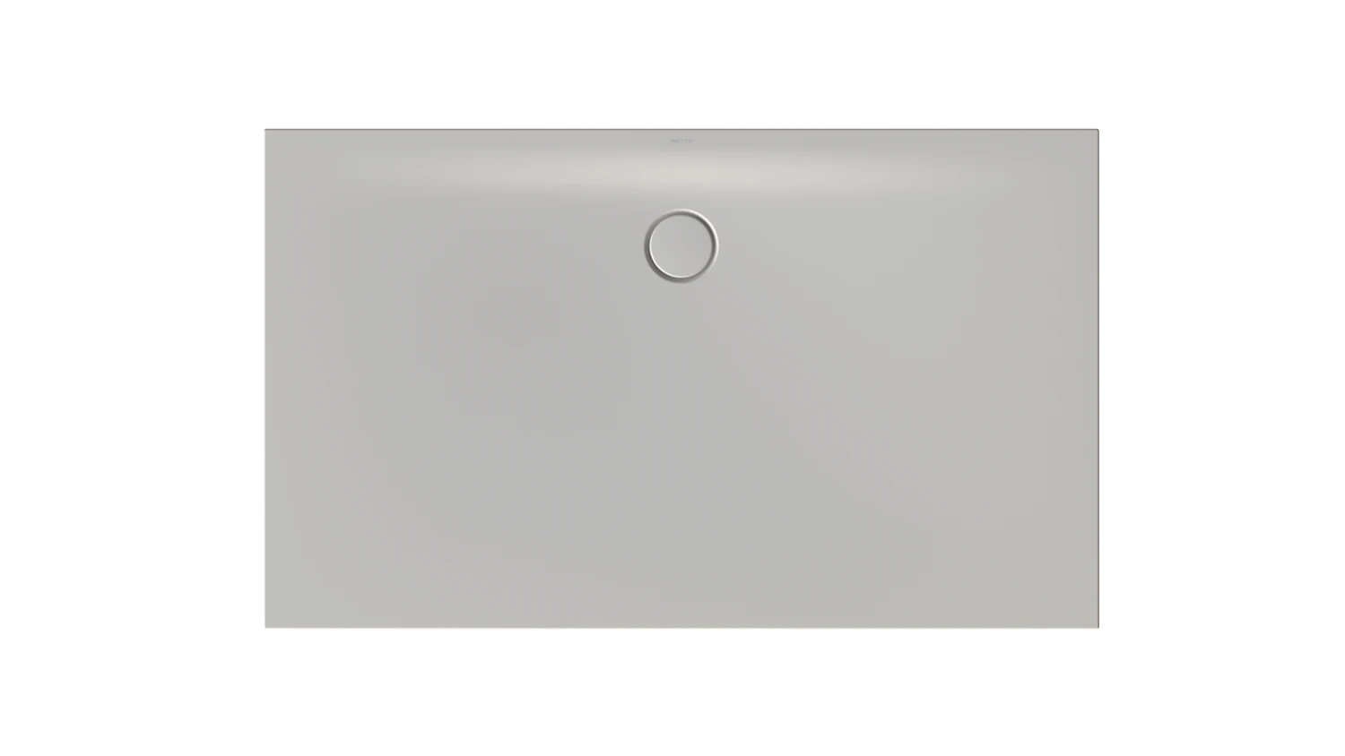 Bette rechteck Duschwanne „BetteFloor Side“ 1500 × 900 mm ohne Oberflächenbeschichtung, mit BetteGlasur Plus, ohne Wannenträger, in Dust