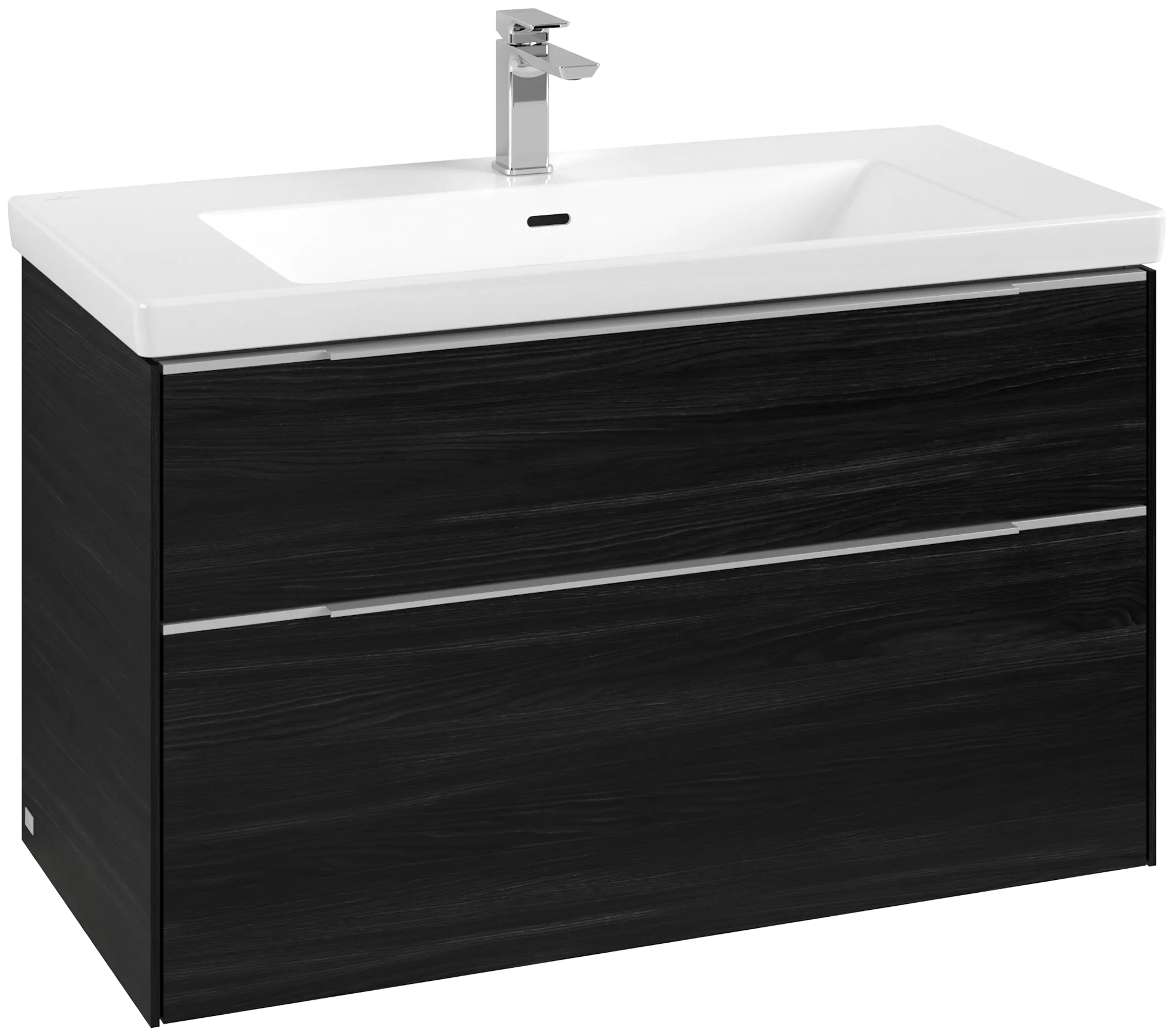 Villeroy & Boch Subway 3.0 Waschbeckenunterschrank C570L0, 973 x 576 x 478 mm, Black Oak