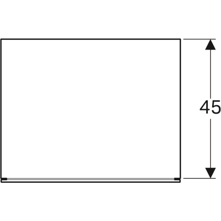 Geberit Hochschrank „Xeno²“ 58 × 20 × 46,2 cm 