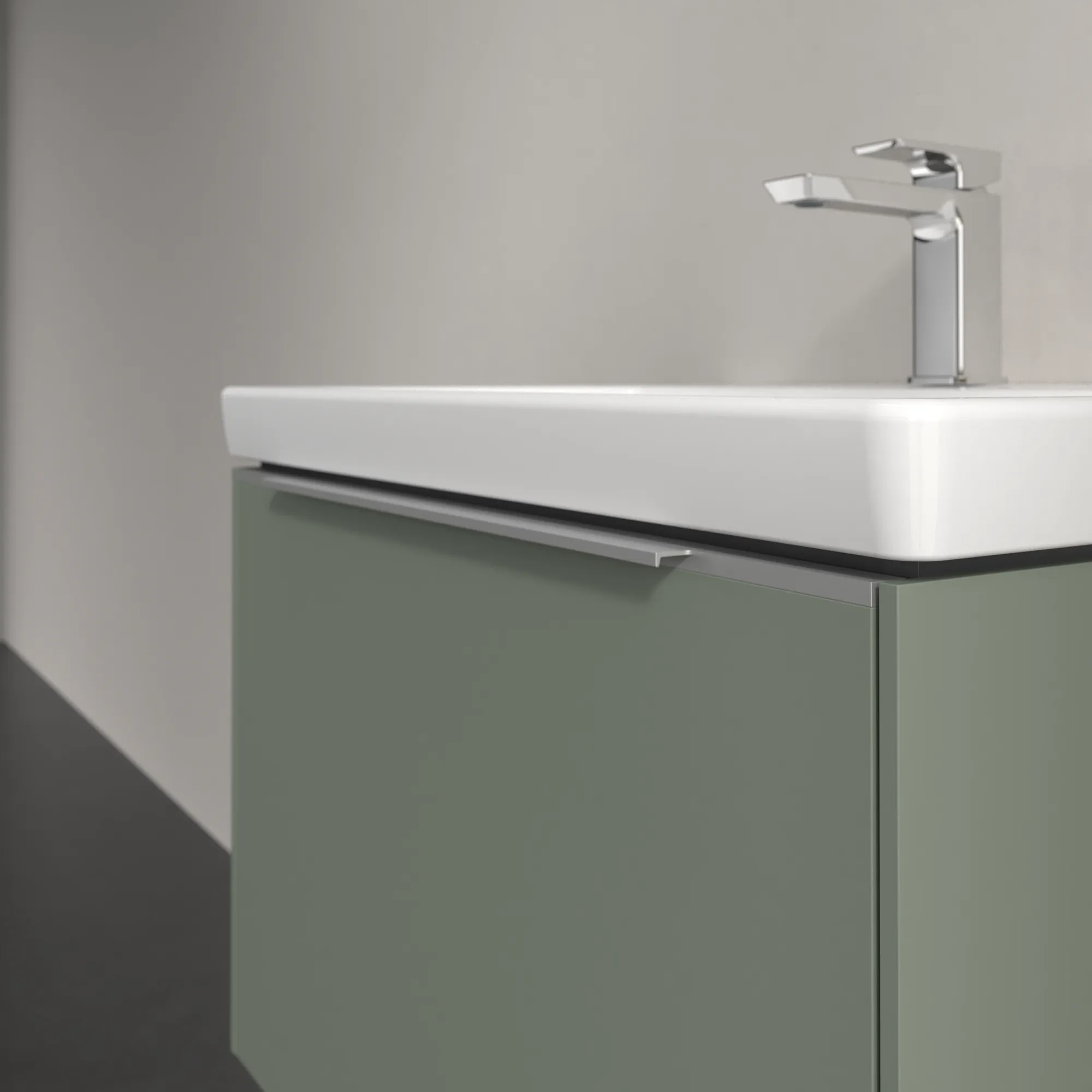 Villeroy & Boch Subway 3.0 Waschbeckenunterschrank C57500 Soft Green