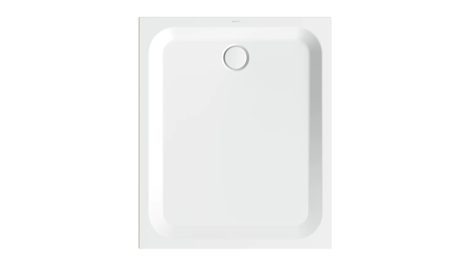 Bette rechteck Duschwanne „BetteUltra“ 1200 × 1000 mm ohne Oberflächenbeschichtung, mit BetteGlasur Plus, ohne Wannenträger, in Edelweiß