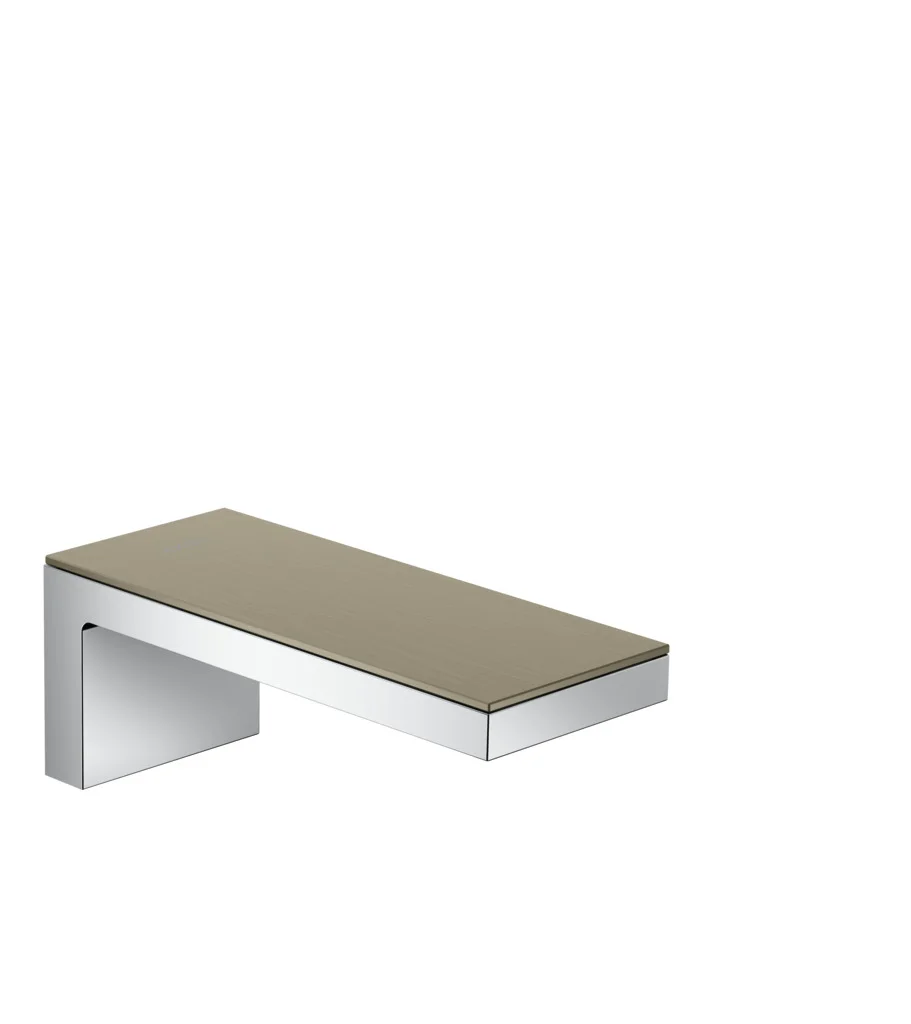 Hansgrohe AXOR MyEdition Wanneneinlauf ohne Platte, Chrom, Ausladung 176 mm, Wandmontage, max. Durchfluss 24 l/min bei 3 bar, Anschluss DN15 Hansgrohe AXOR MyEdition Wanneneinlauf ohne Platte, Chrom, Ausladung 176 mm, Wandmontage, max. Durchfluss 24 l/min bei 3 bar, Anschluss DN15