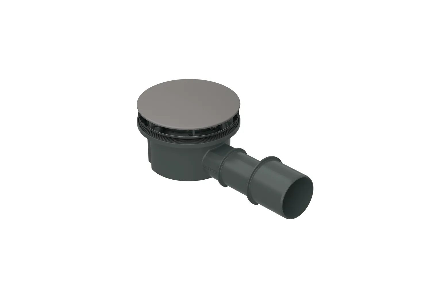 Compact+, seitlich - 0,5 l/s, Ab- und Überlauf, Duschwanne, Duschfläche, 225x115x85 mm, Weiß, Kunststoff