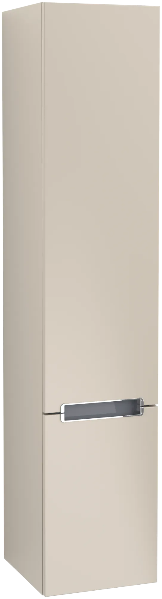 Villeroy & Boch Hochschrank „Subway 2.0“ 35 × 165 × 37 × 37 cm Soft Grey, Anschlag links, ohne Beleuchtung