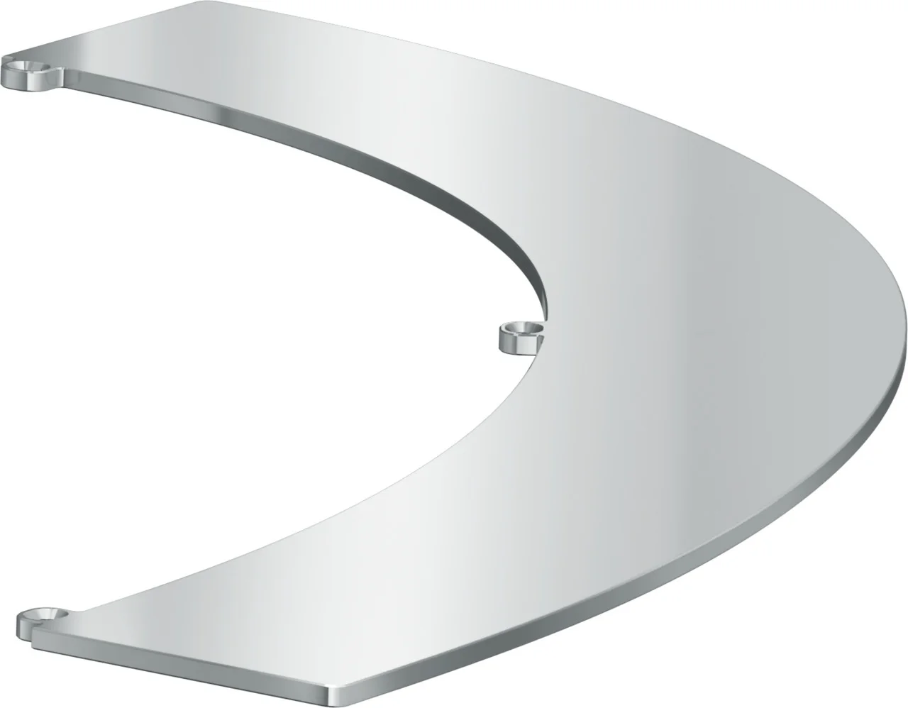 Hansgrohe AXOR Suite Waschbecken & Badewannen Ablage, Chrom, Schraubbefestigung, verdeckt, max. Belastbarkeit 20 kg