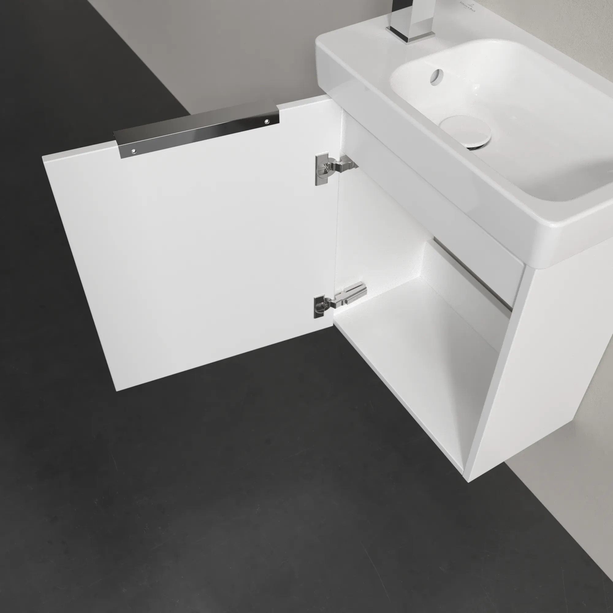 Villeroy & Boch Architectura Waschbeckenunterschrank B88300, 430 x 520 x 273 mm, links Villeroy & Boch Architectura Waschbeckenunterschrank B88300, 430 x 520 x 273 mm, links