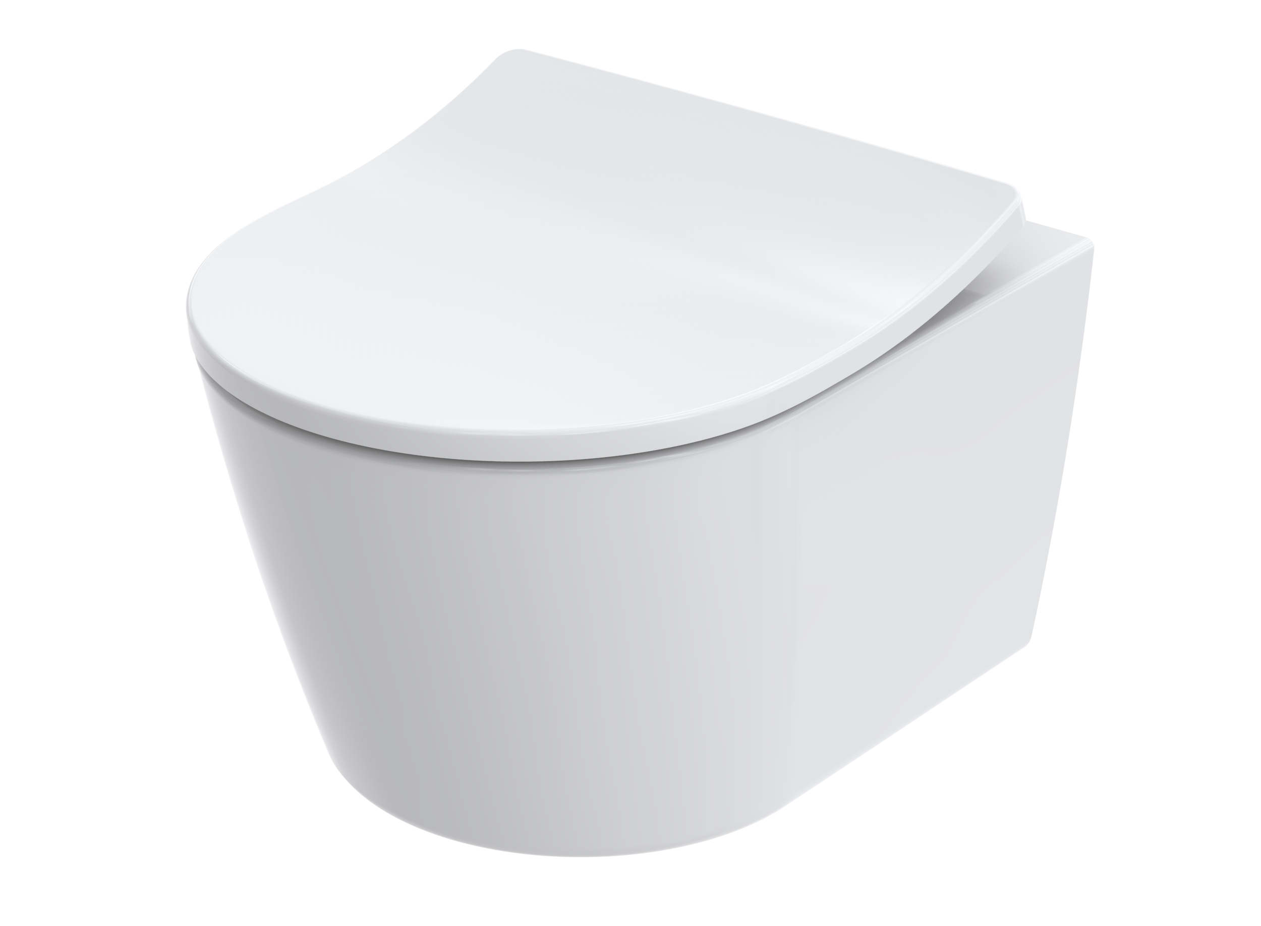 Toto Wand-Tiefspül-WC randlos „RP compact“ 380 × 332 × 490 mm in weiß Toto Wand-Tiefspül-WC randlos „RP compact“ 380 × 332 × 490 mm in weiß