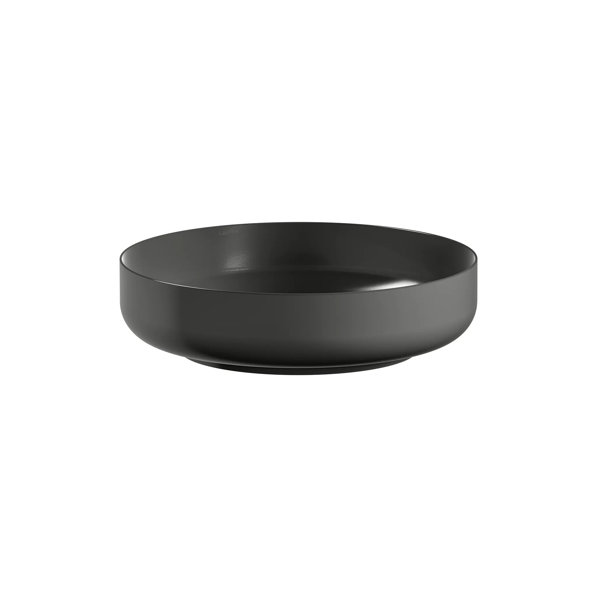 Laufen Waschtisch-Schale SONDO rund ohne Armaturenloch ohne Überlauf 450 x 450 x 119 mm in Dark Iron