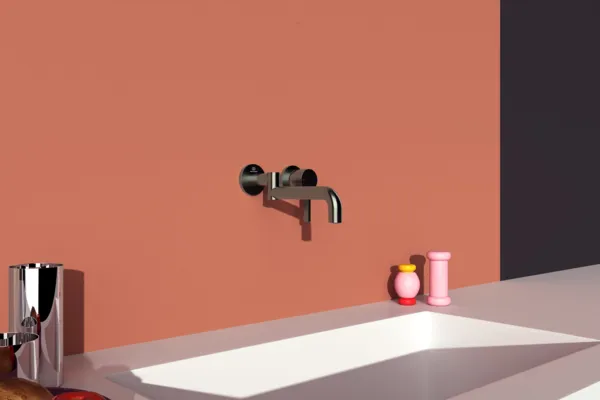 Wand-Küchenarmatur Gusto Ausladung 246mm Magnetic Grey Wand-Küchenarmatur Gusto Ausladung 246mm Magnetic Grey