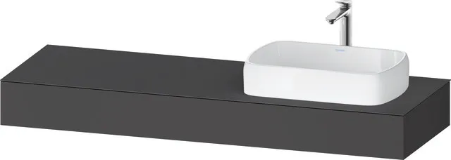 Duravit Konsole „Qatego“ in Graphit Matt Duravit Konsole „Qatego“ in Graphit Matt