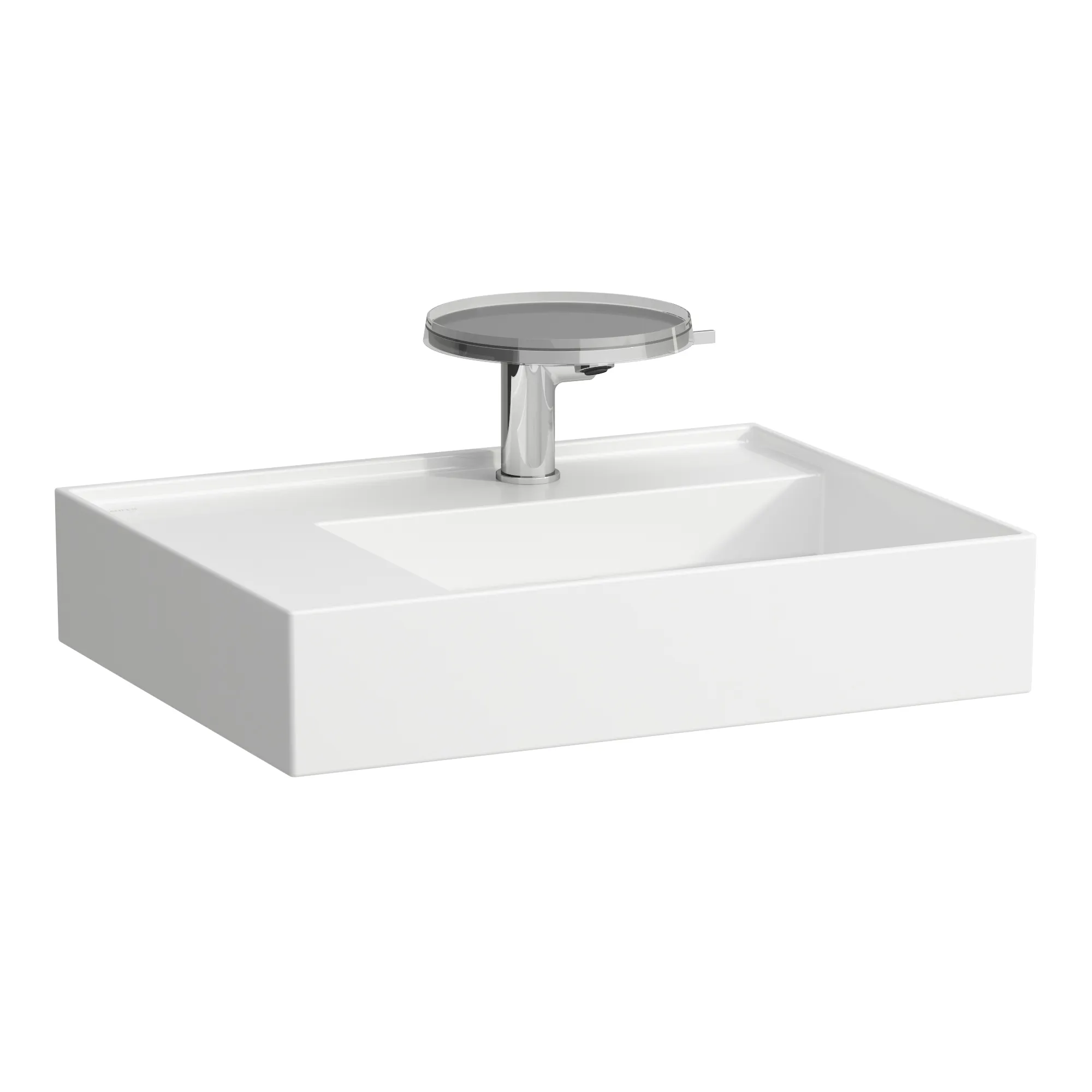 Waschtisch Kartell • 460x600x150 1 Hahnloch ohne Überlauf versteckter Ablauf Ablage links weiß Ablagefläche: links / Farbe: weiß / Größe: 60 × 46 cm / Hahnlochbohrung: mit 1×1 Hahnlochbohrung / Oberflächenveredelung: ohne Oberflächenveredelung Waschtisch Kartell • 460x600x150 1 Hahnloch ohne Überlauf versteckter Ablauf Ablage links weiß Ablagefläche: links / Farbe: weiß / Größe: 60 × 46 cm / Hahnlochbohrung: mit 1×1 Hahnlochbohrung / Oberflächenveredelung: ohne Oberflächenveredelung