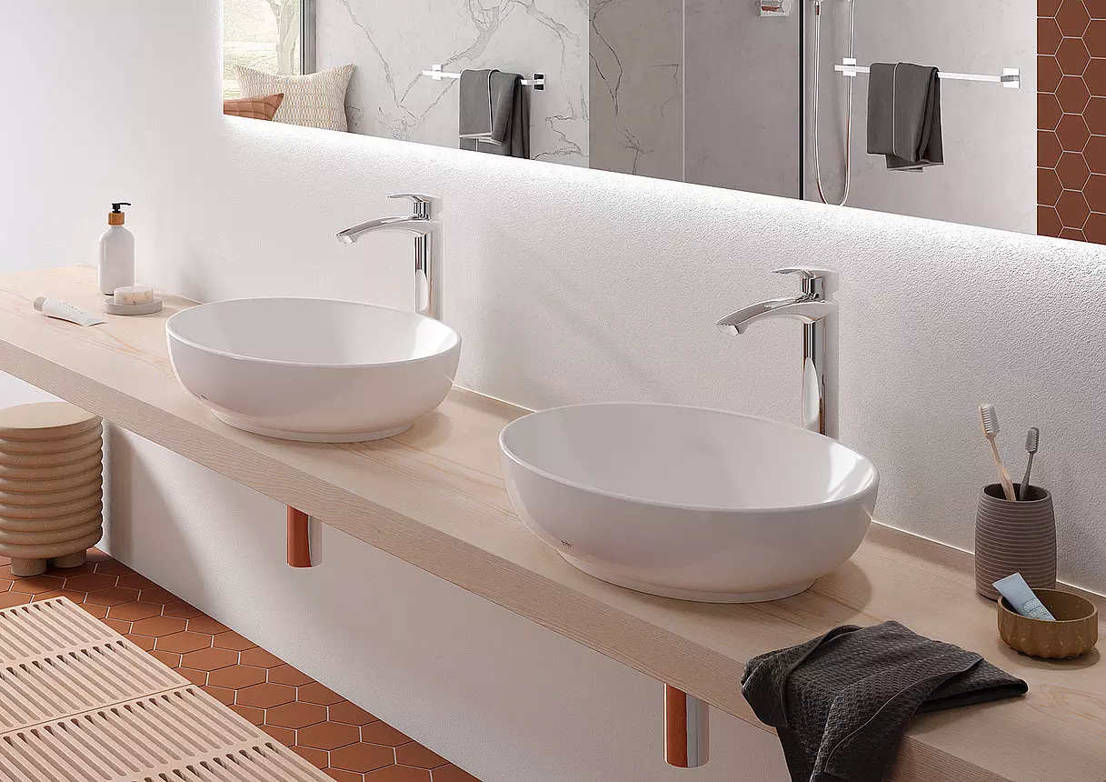 Toto Aufsatzwaschtisch „WU“ 550 × 380 × 167 mm