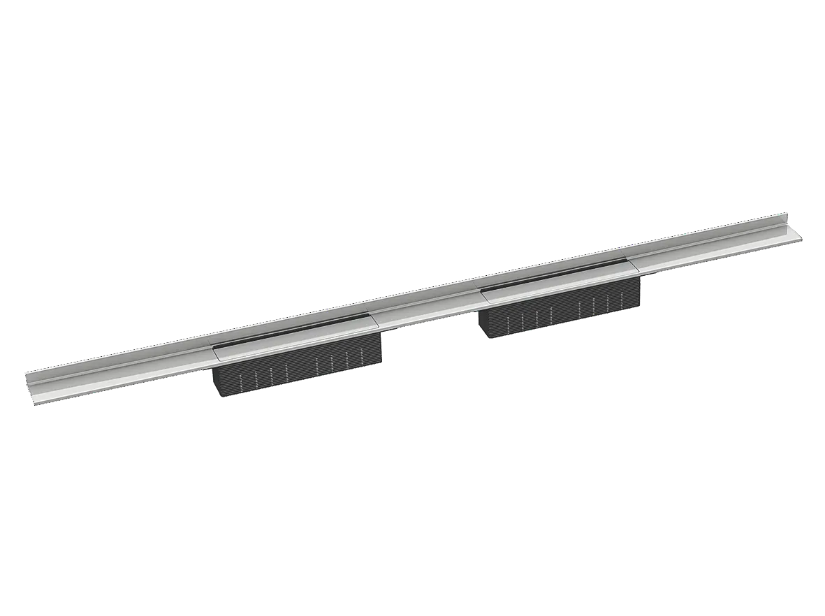 Dallmer Duschrinne CeraWall Select Duo Edelstahl poliert 1300 mm