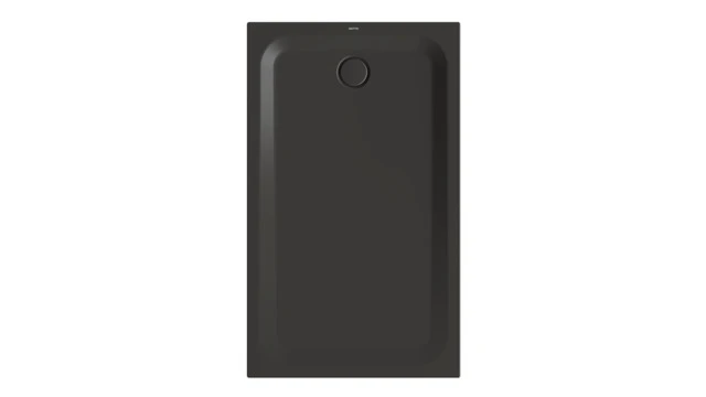 Bette rechteck Duschwanne „BetteUltra“ 1500 × 900 mm mit BetteAntirutsch Pro, ohne Oberflächenveredelung, mit Minimum-Wannenträger, in Anthracite