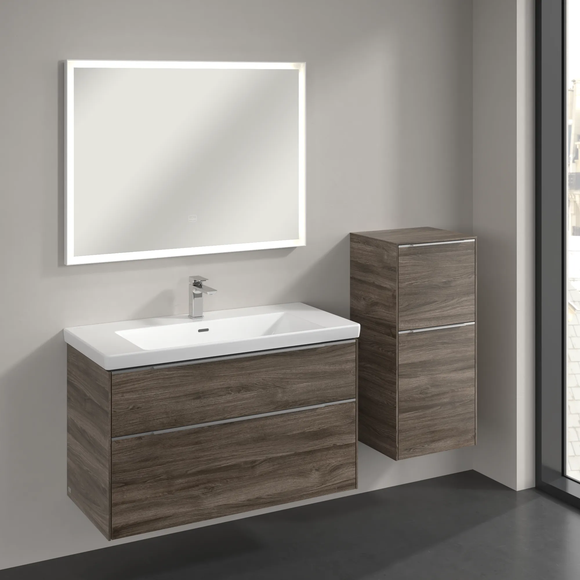 Villeroy & Boch Subway 3.0 Seitenschrank C59500, 400x860x362mm, Stone Oak Villeroy & Boch Subway 3.0 Seitenschrank C59500, 400x860x362mm, Stone Oak