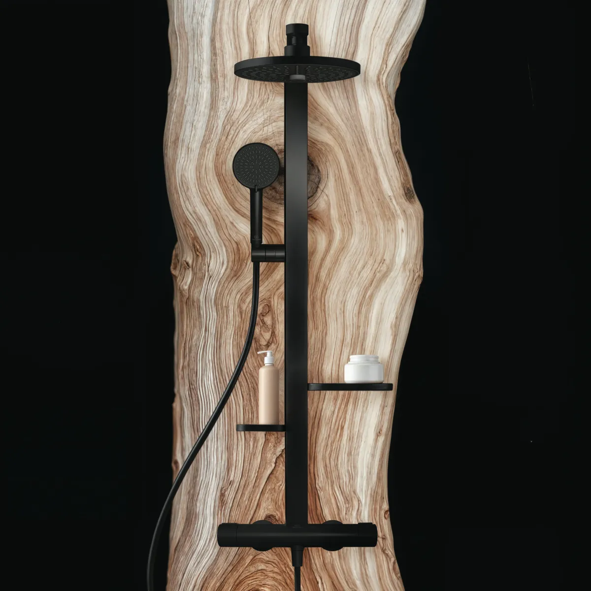 Ideal Standard Duschsystem Ceratherm Alu+ Silk Black Ideal Standard Duschsystem Ceratherm Alu+ Silk Black