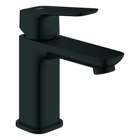 Waschtischarmatur „Cubeo“ Ausladung 106 mm in matt black Waschtischarmatur „Cubeo“ Ausladung 106 mm in matt black