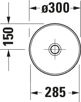 Waschbecken „Sivida“ Waschtisch mit Konsole 12,3 cm in Weiß (matt)