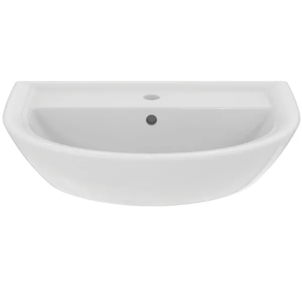 Waschbecken „Eurovit“ 60 × 47 × 17,5 cm, Hahnlochposition mittig