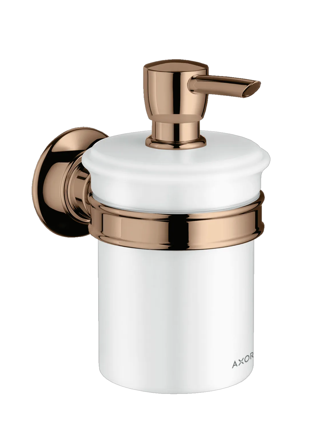Hansgrohe AXOR Montreux Lotionspender, Polished Red Gold