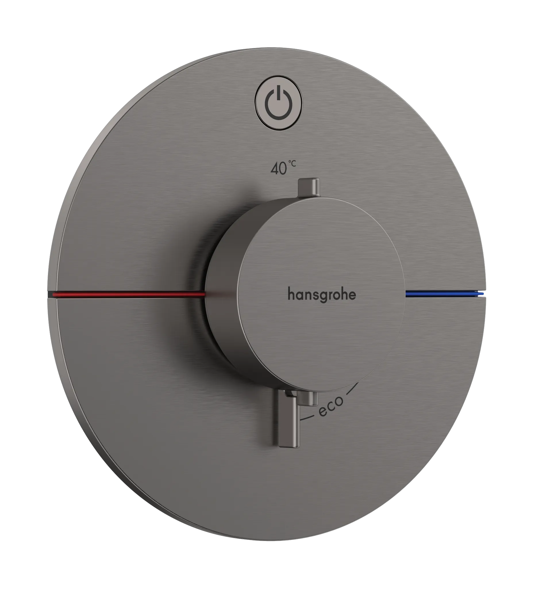 Hansgrohe ShowerSelect Comfort S Thermostat Unterputz für 1 Verbraucher, Brushed Black Chrome Hansgrohe ShowerSelect Comfort S Thermostat Unterputz für 1 Verbraucher, Brushed Black Chrome