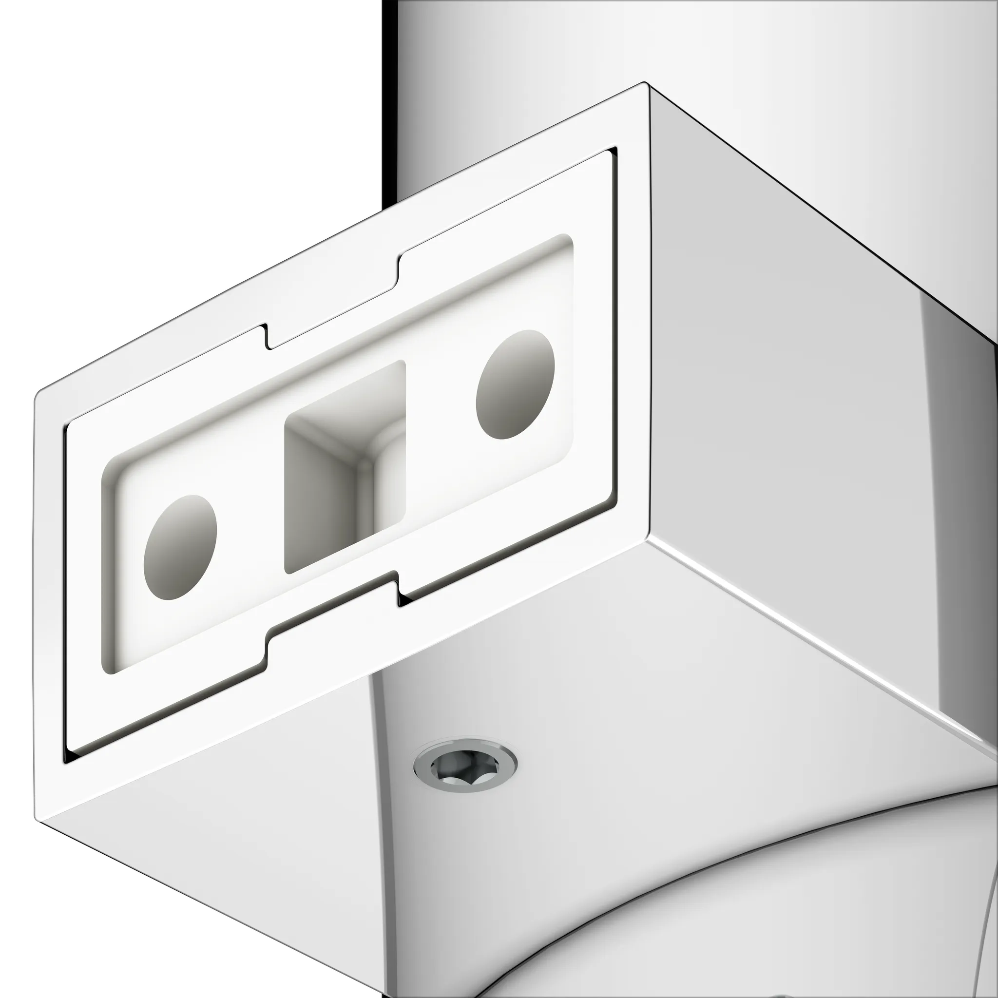 Collection Moll Toilettenbürstengarnitur Wandmodell verchromt/anthrazit Collection Moll Toilettenbürstengarnitur Wandmodell verchromt/anthrazit