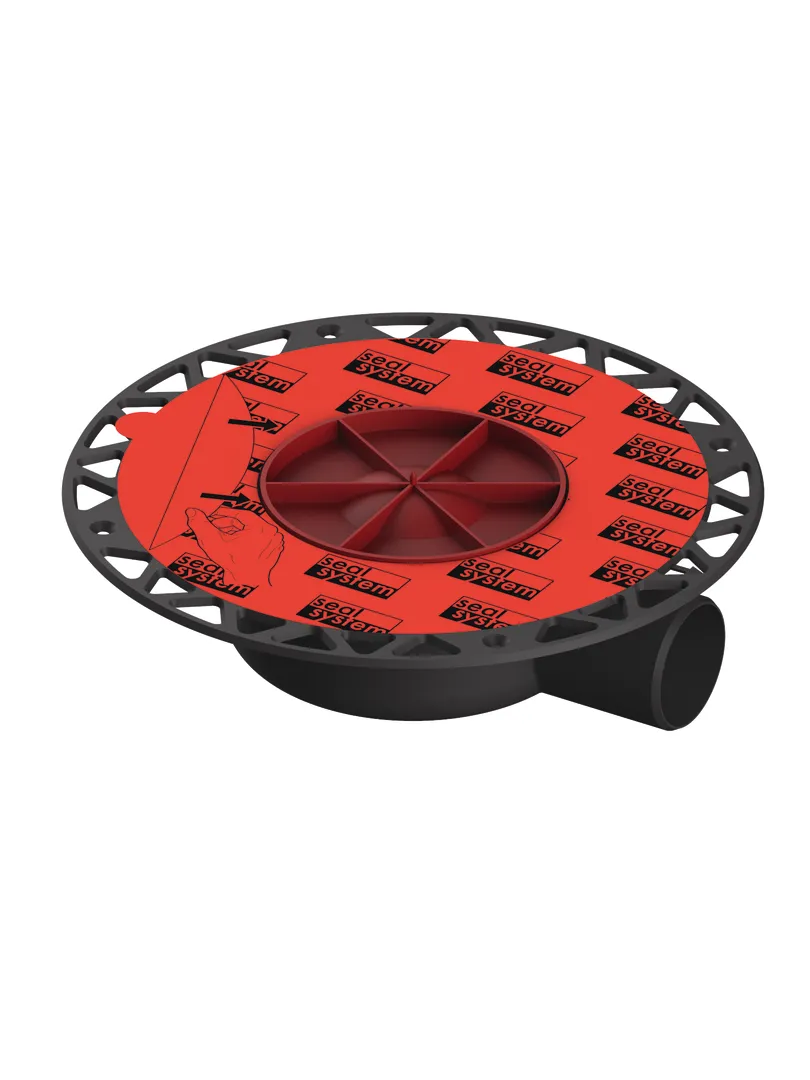 drainpoint S Ablauf DN 50 Terrasse mit Seal System Universalflansch drainpoint S Ablauf DN 50 Terrasse mit Seal System Universalflansch