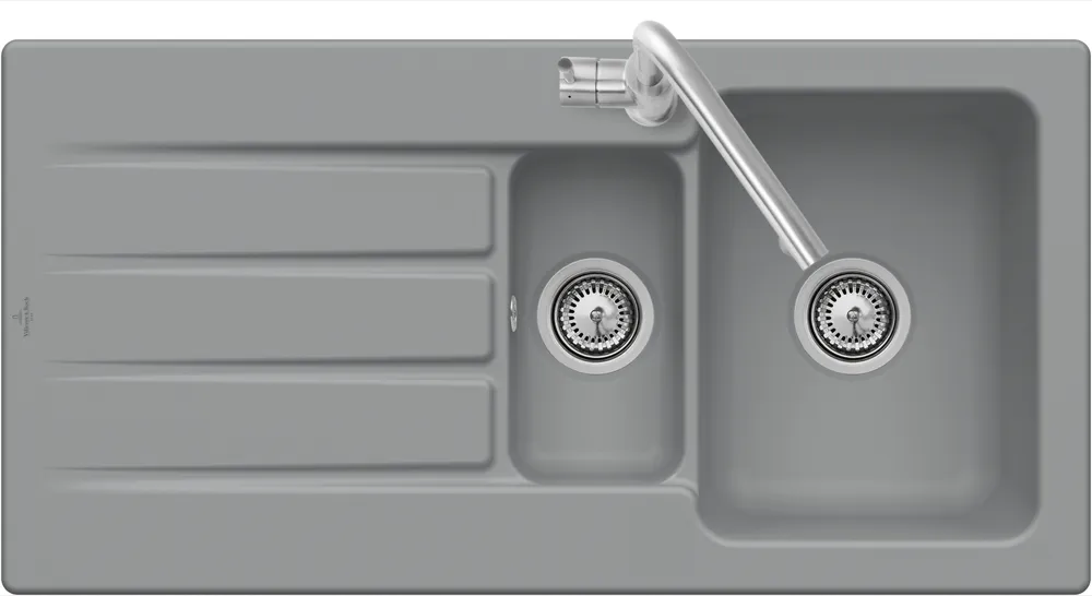 Villeroy & Boch Einbau-Küchenspülbecken „Architectura“ 60 XR 1000 × 510 × 220 mm in Pure Black