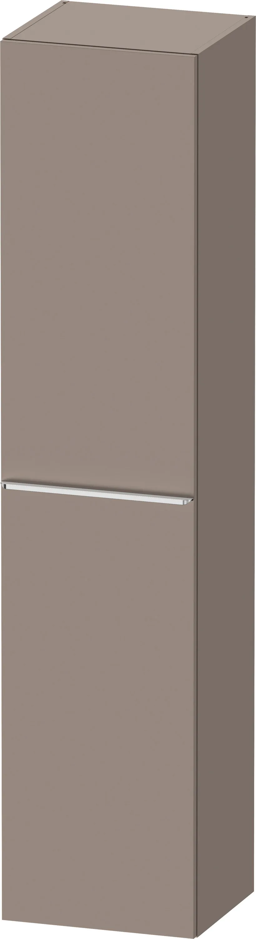 Duravit Hochschrank „D-Neo“ 40 × 176 × 36 cm Basalt Matt