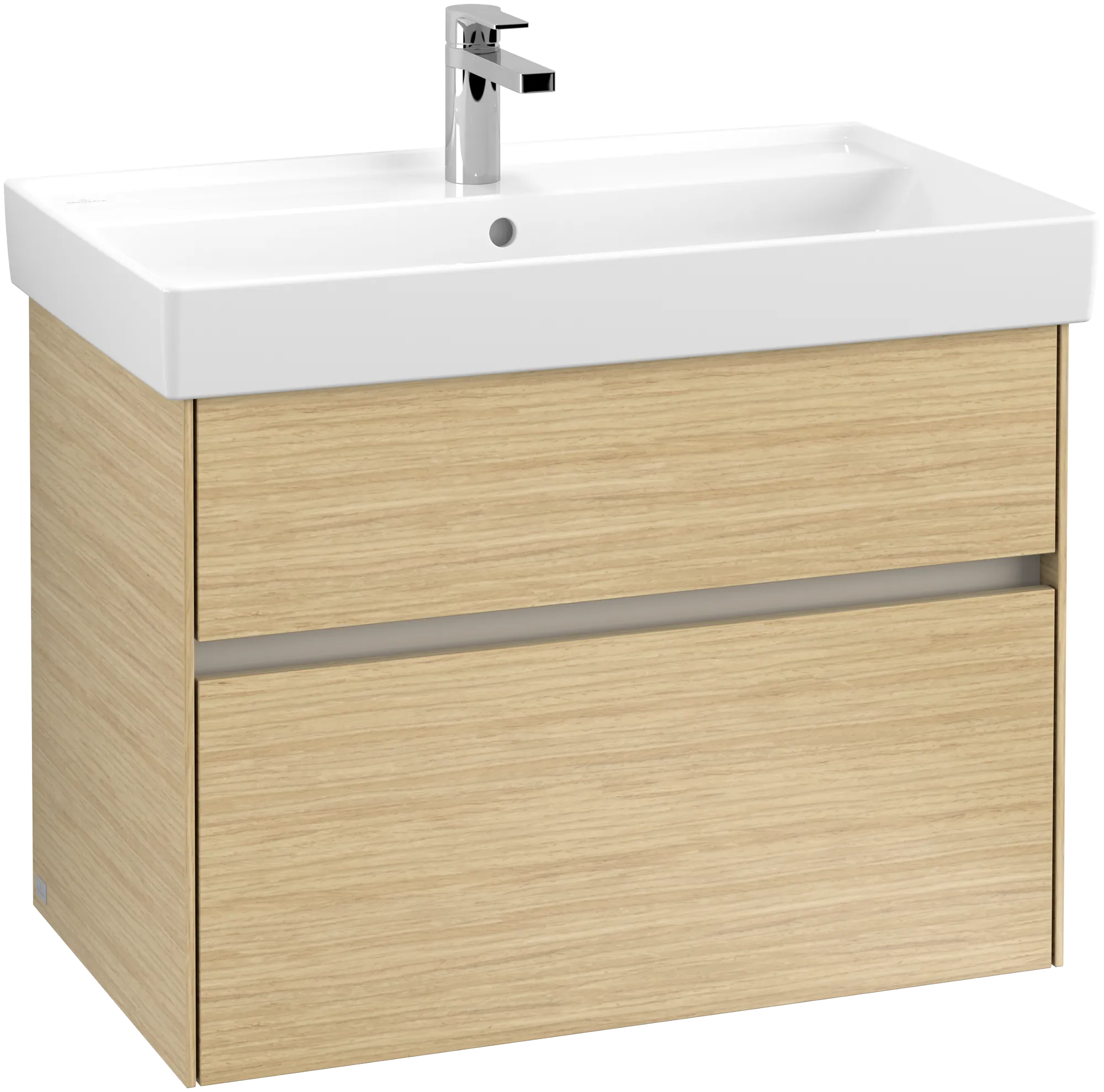 Villeroy & Boch Collaro Waschbeckenunterschrank C01000 754x546x444mm Eckig Nordic Oak