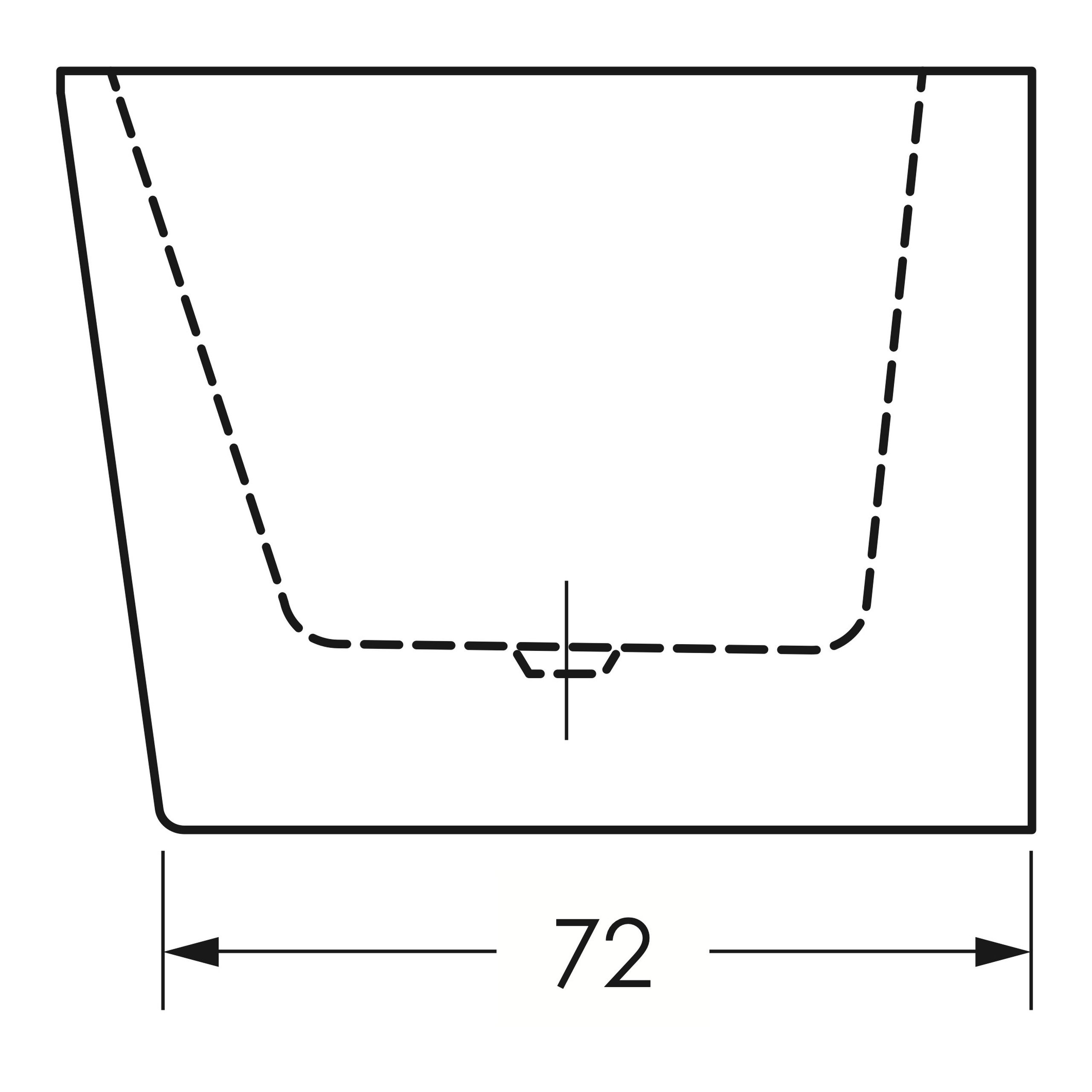 repaBAD Badewanne „Livorno Oval F“ freistehend oval 180 × 80 cm, Mittelablauf in Weiß