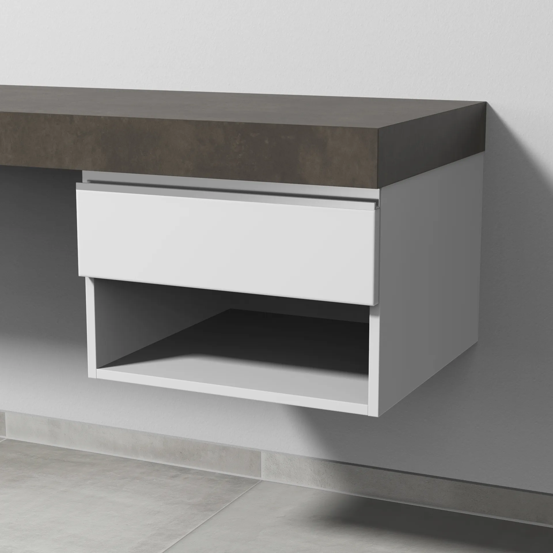 Sanipa Anbauschrank „2morrow“ 500 × 340 × 520 mm in Weiß (matt)