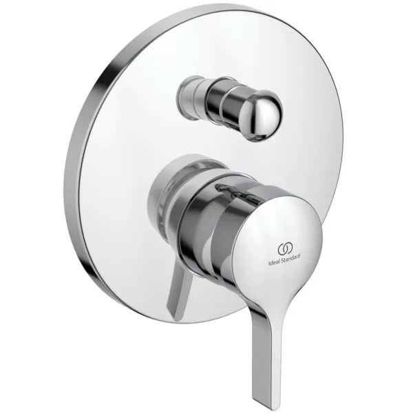 Badearmatur Unterputz Melange, Bausatz 2, Ros. Durchmesser:163mm, eigensicher nach DIN EN 1717, Chrom Badearmatur Unterputz Melange, Bausatz 2, Ros. Durchmesser:163mm, eigensicher nach DIN EN 1717, Chrom