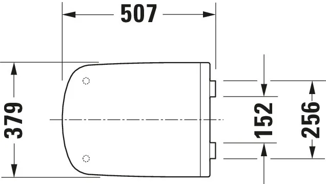 Duravit WC-Sitz „DuraStyle“ Vital 37,9 × 50,7 × 4,3 cm