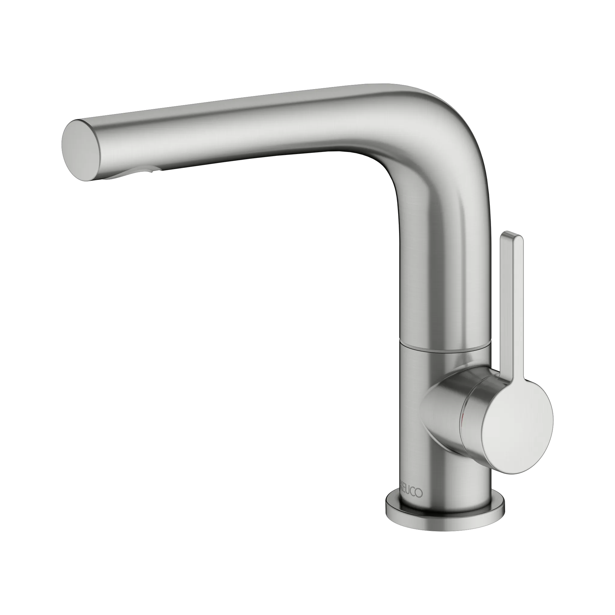 KEUCO EDITION 400 Einhebel-Waschtischmischer 150 schwenkbar Edelstahl-finish KEUCO EDITION 400 Einhebel-Waschtischmischer 150 schwenkbar Edelstahl-finish