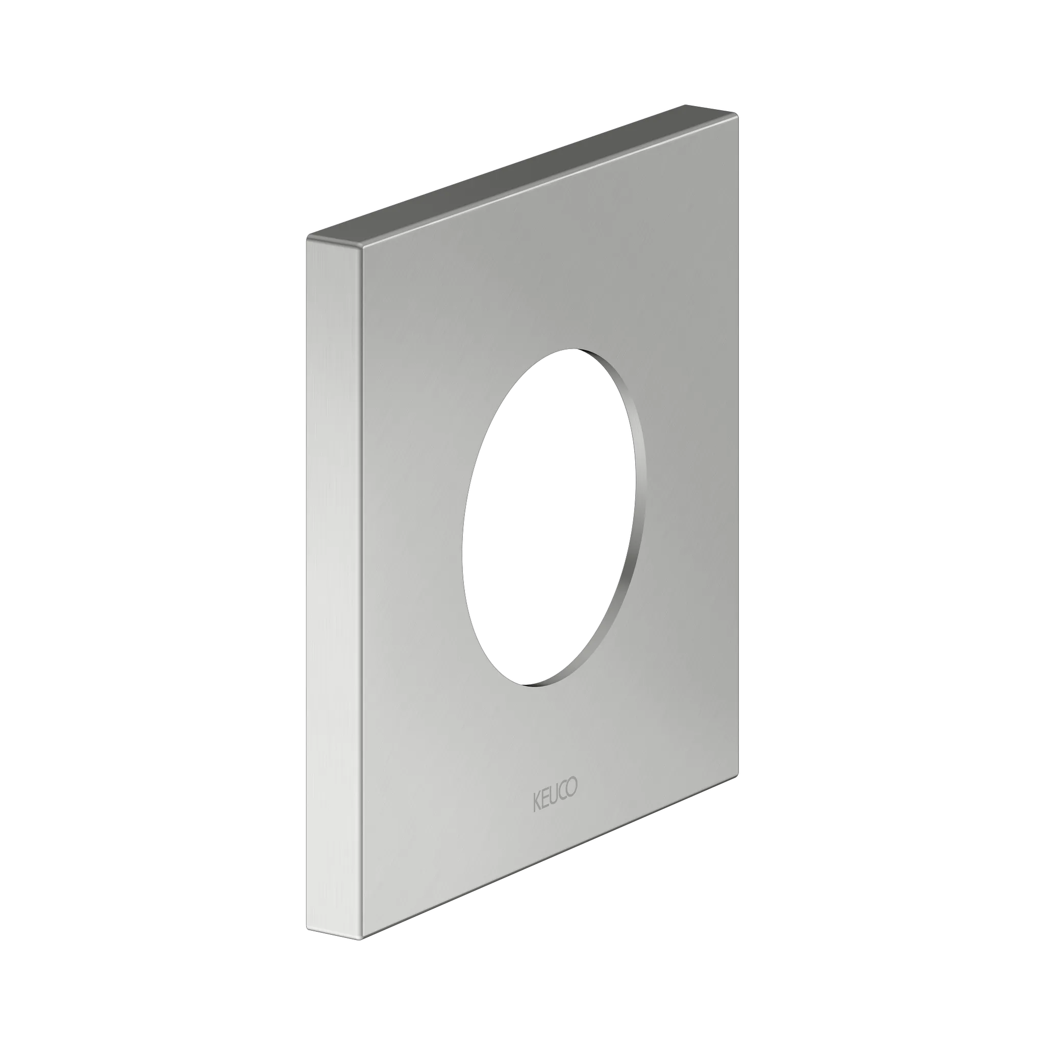 KEUCO IXMO Wandrosette Übergröße für Ventile und Thermostat-Brausearmatur Unterputz für Ab- u. Umstellventil, eckig 105 x 105 mm Edelstahl-finish KEUCO IXMO Wandrosette Übergröße für Ventile und Thermostat-Brausearmatur Unterputz für Ab- u. Umstellventil, eckig 105 x 105 mm Edelstahl-finish