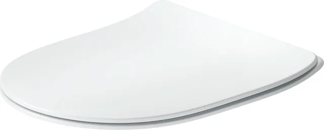 Duravit Univ.WC-Sitz D-shaped Tief 451mm Ülap Absenkaut. abnehmb. Scharn. Edelst. We Duravit Univ.WC-Sitz D-shaped Tief 451mm Ülap Absenkaut. abnehmb. Scharn. Edelst. We