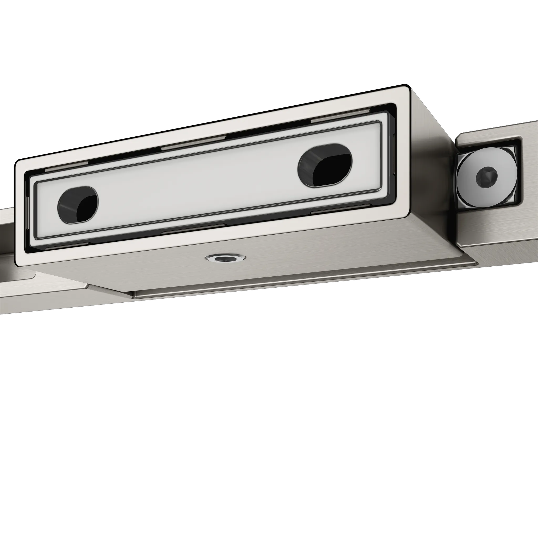 Edition 11 11162050000 Toilettenpapierhalter offene Form Nickel gebürstet