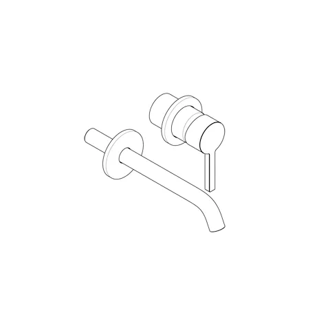 Kludi NOVA FONTE Pura WT-Wand-EHM 180 chrom Kludi NOVA FONTE Pura WT-Wand-EHM 180 chrom