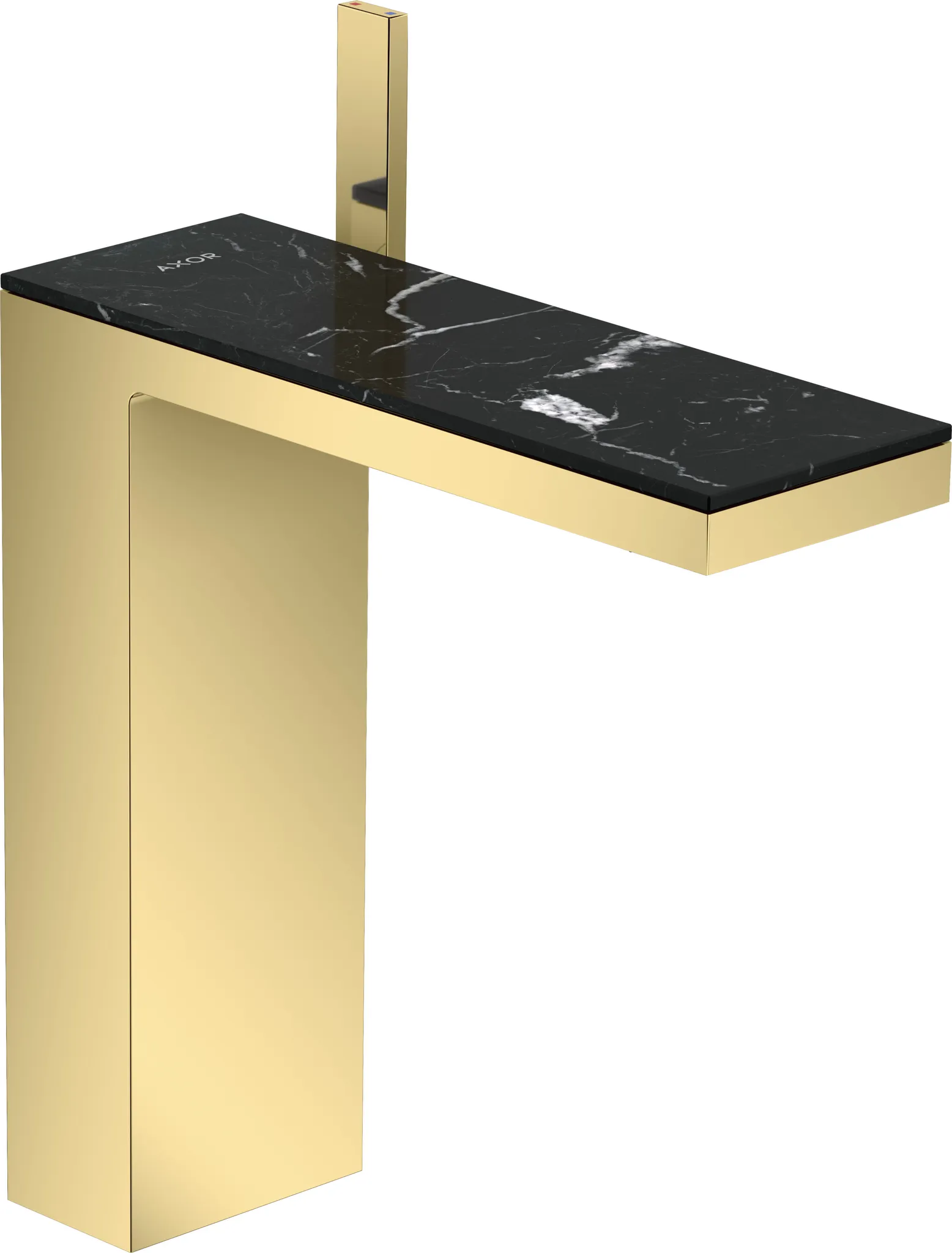 Hansgrohe AXOR MyEdition Mischer Platte 245 Marmor Nero Marquina Hansgrohe AXOR MyEdition Mischer Platte 245 Marmor Nero Marquina