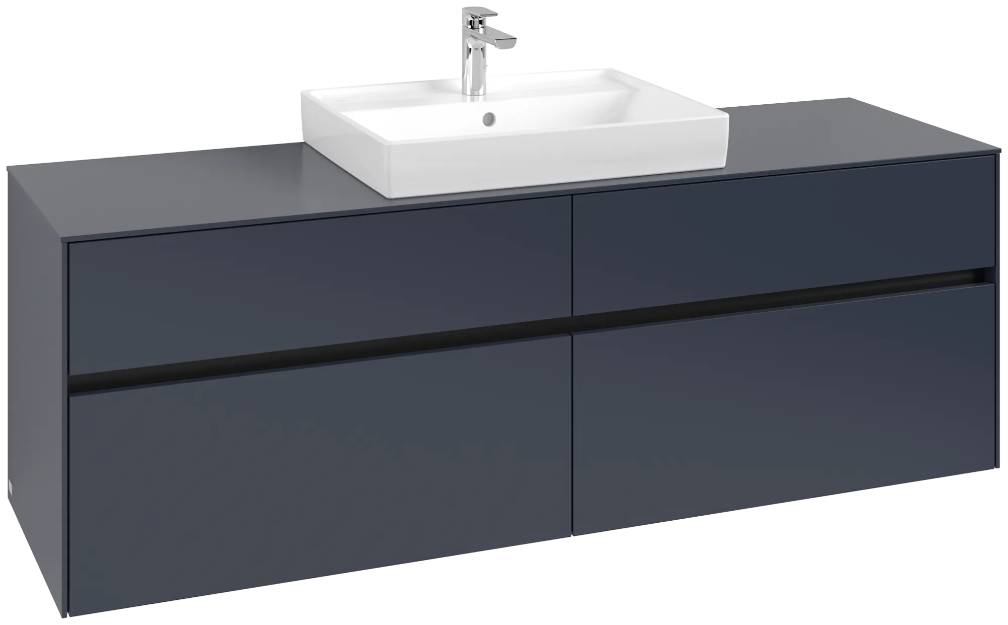 Villeroy & Boch Collaro Waschbeckenunterschrank C025B0 1600x548x500mm Marine Blue