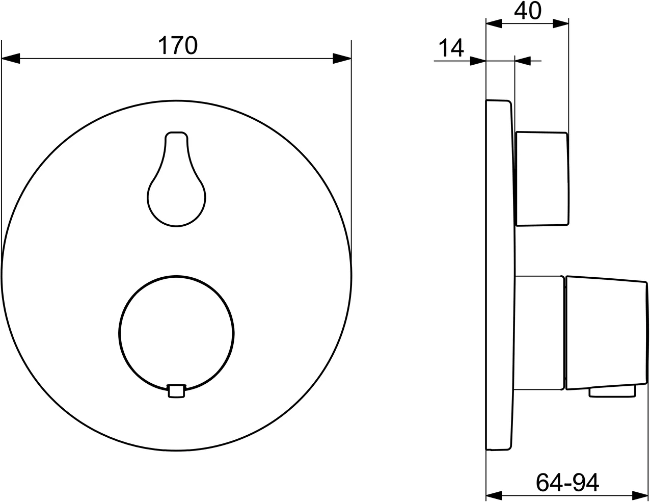 HansaLIVING Wannen- und Brausearmatur Fertigmontageset für Wanne/Brause HansaLIVING 8114 Rosette rund DN15 Chrom HansaLIVING Wannen- und Brausearmatur Fertigmontageset für Wanne/Brause HansaLIVING 8114 Rosette rund DN15 Chrom