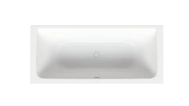 Bette BetteFree Badewanne Rechteck, weiß, 1700 x 750 mm, 450 mm tief, 30 mm Randhöhe, 2-Sitzer, glasierter Titan-Stahl