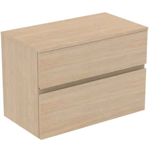 Ideal Standard Waschtischunterschrank „Finesse“ 80,2 × 55,8 × 44 cm Eiche weiß Ideal Standard Waschtischunterschrank „Finesse“ 80,2 × 55,8 × 44 cm Eiche weiß