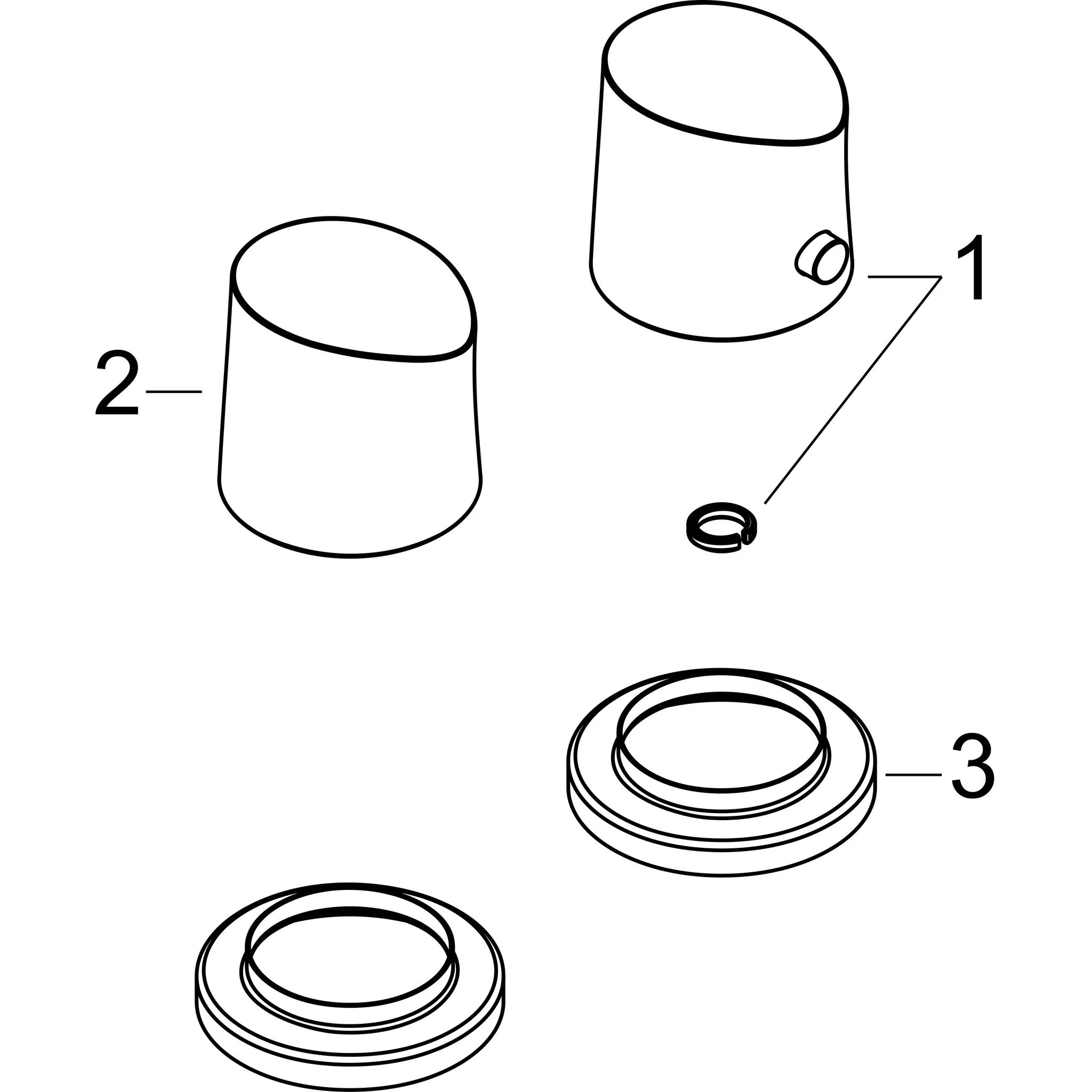 2-Loch Thermostat Axor Starck Organic F-Set chrom Wannenrandmontage 2-Loch Thermostat Axor Starck Organic F-Set chrom Wannenrandmontage