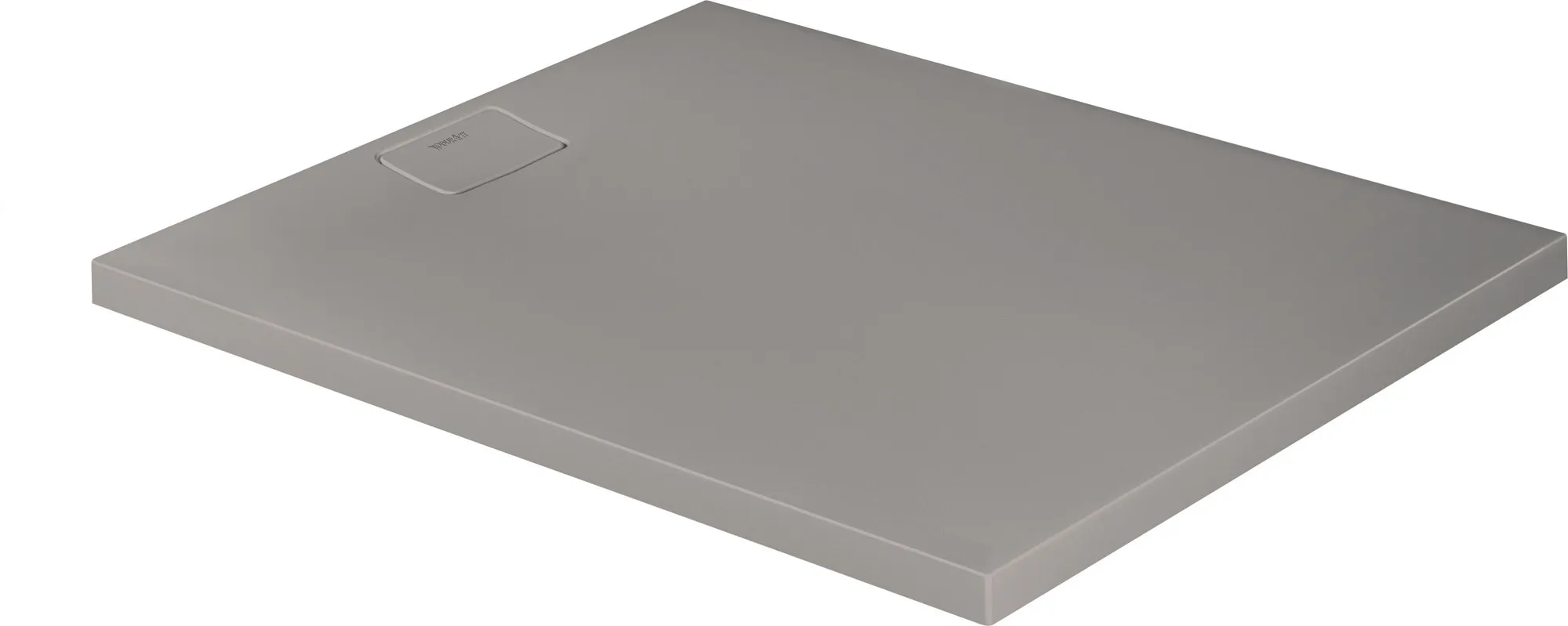 Duravit rechteck Duschwanne „Stonetto“ 120 × 100 cm in Beton Matt