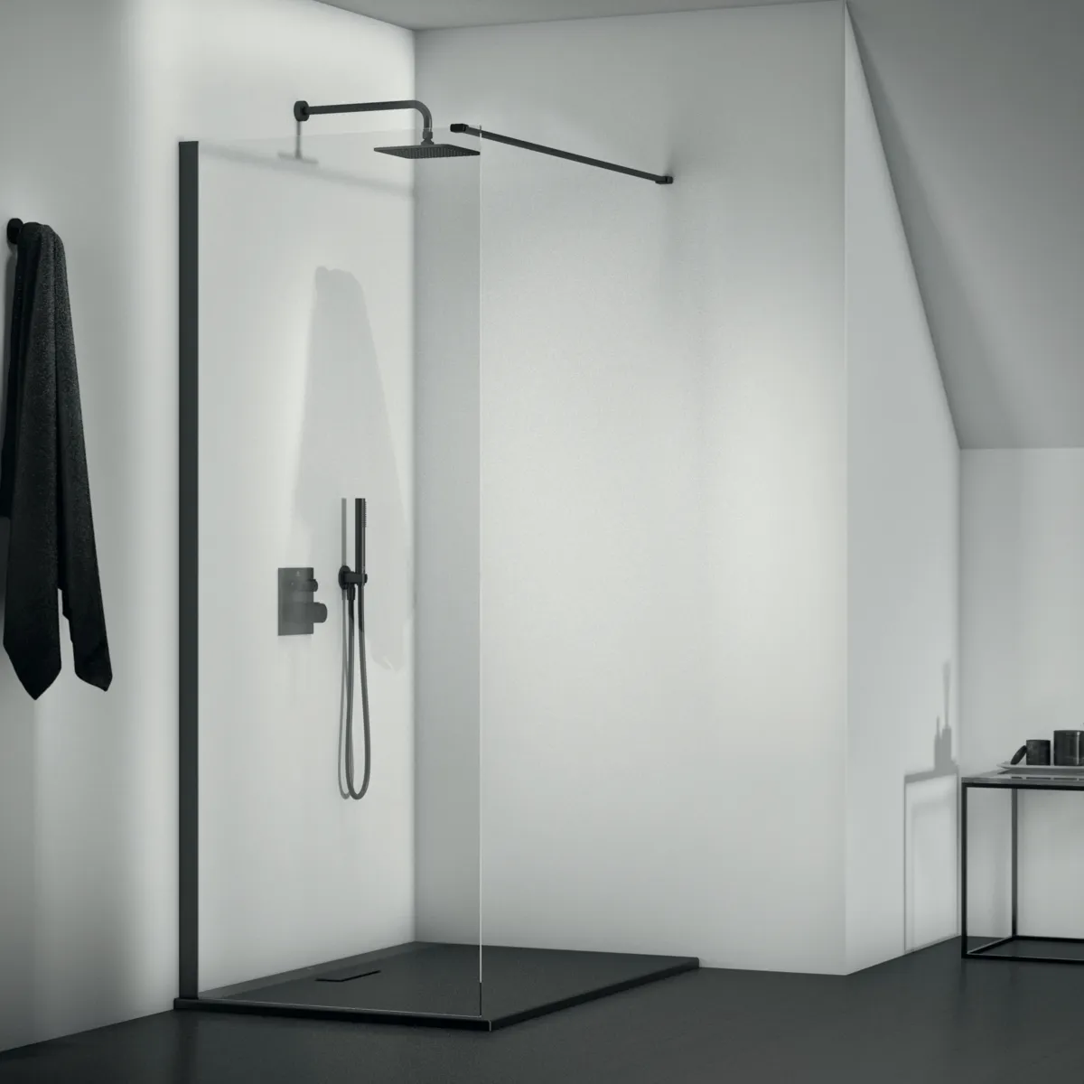 Regenbrause Idealrain Cube, 200x200mm Chrom Regenbrause Idealrain Cube, 200x200mm Chrom