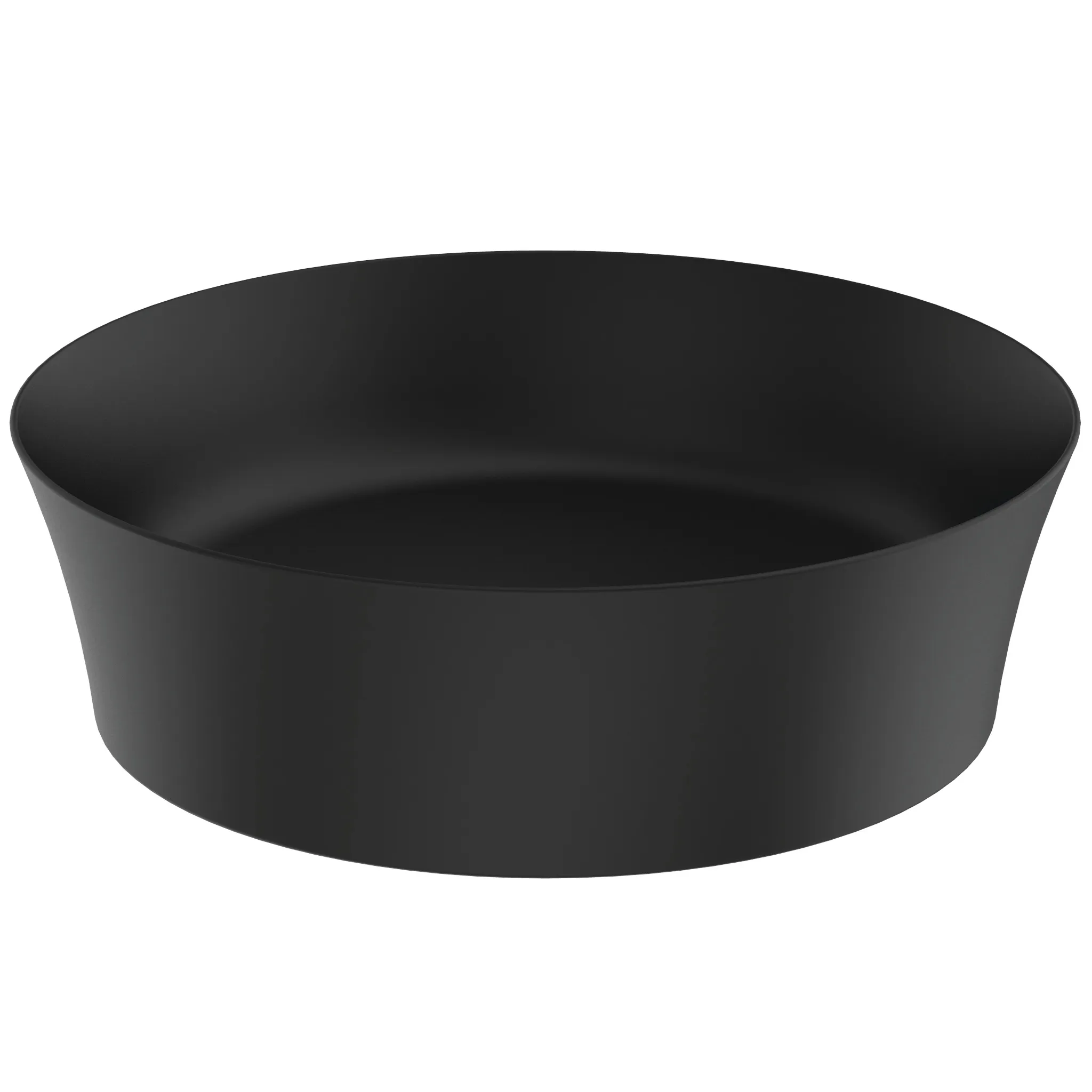 Waschbecken „Ipalyss“ 40 × 40 × 12 cm in Schwarz Matt Waschbecken „Ipalyss“ 40 × 40 × 12 cm in Schwarz Matt