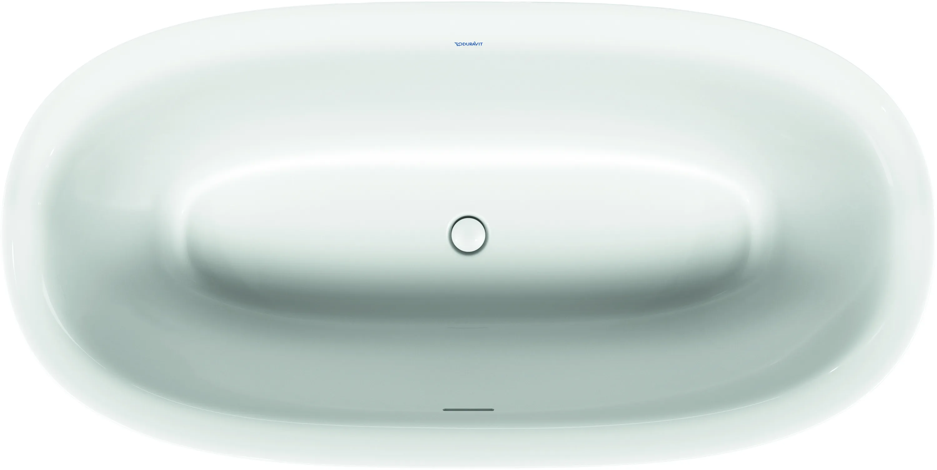 Duravit Badewanne „White Tulip“ freistehend oval 160 × 80 cm